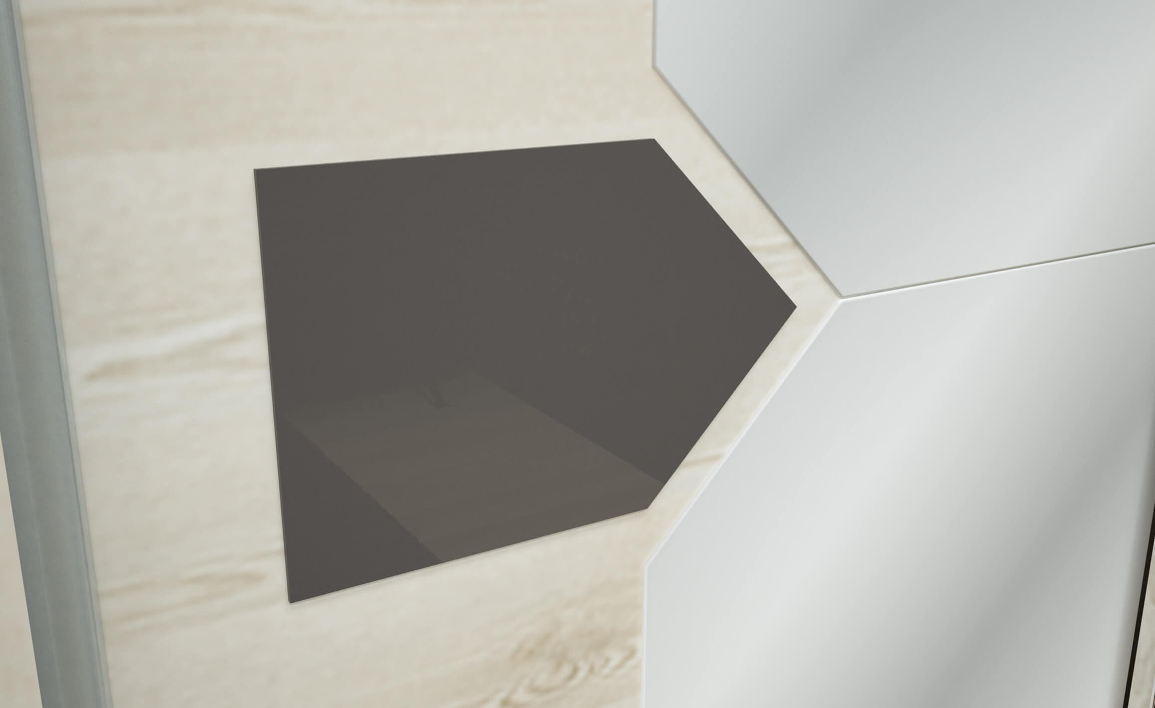 Bravo m.fényű betéttel 160 cm - Image 2